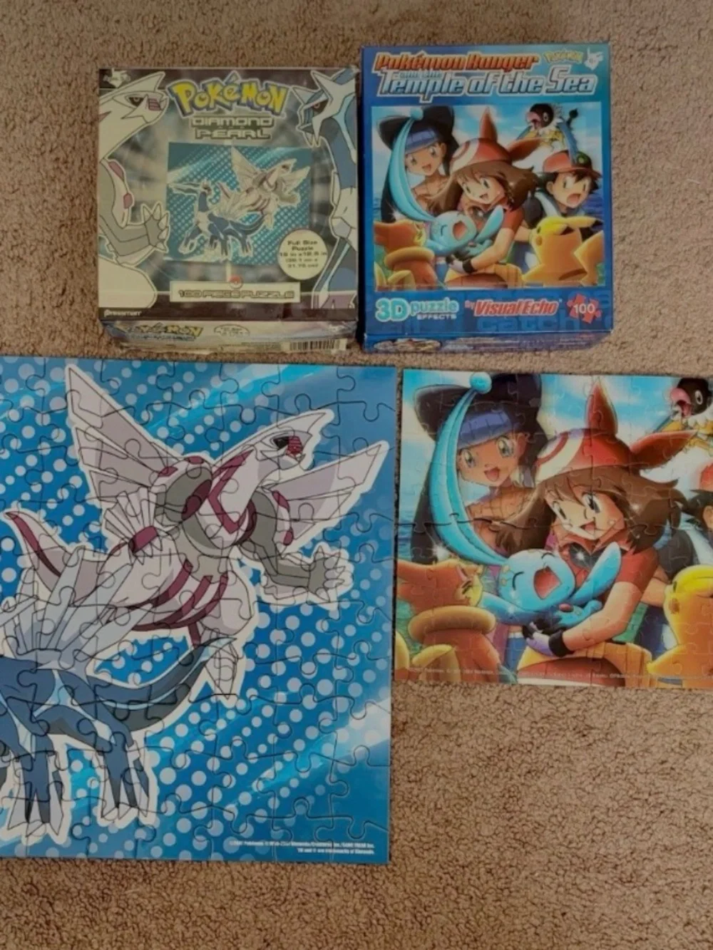 Pokemon Puzzle Diamond and Pearl & Ranger and the Temple of the Sea Set 2007